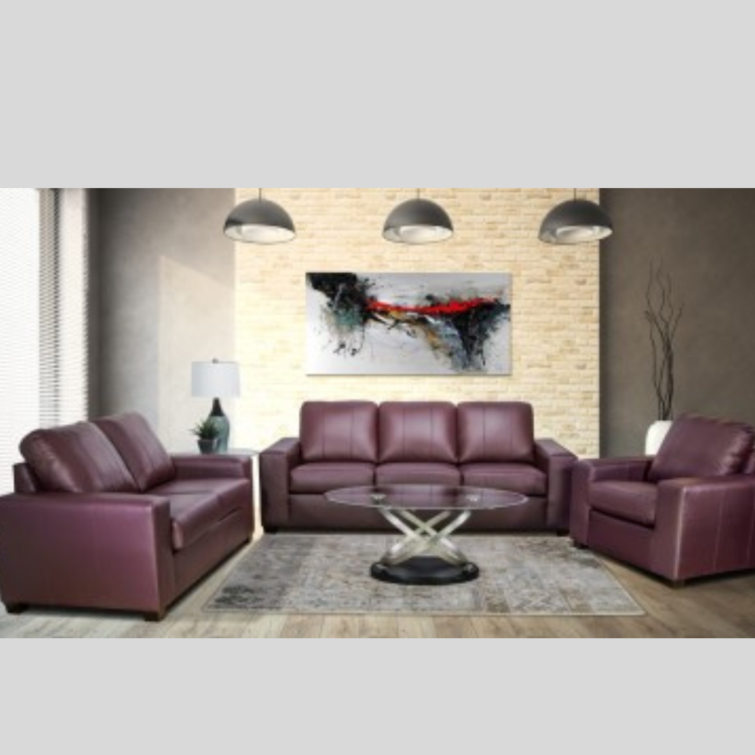 Canadian Made Genuine leather Sofa Set..jpg