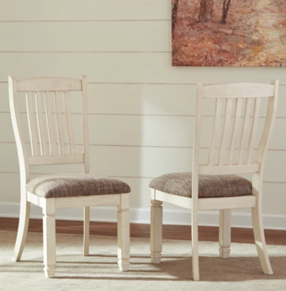 Dining Set with Fabric Chairs