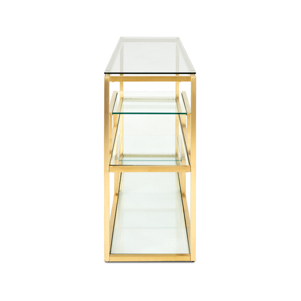 Glass Designer Console Table