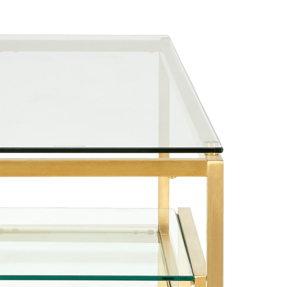 Glass Designer Console Table