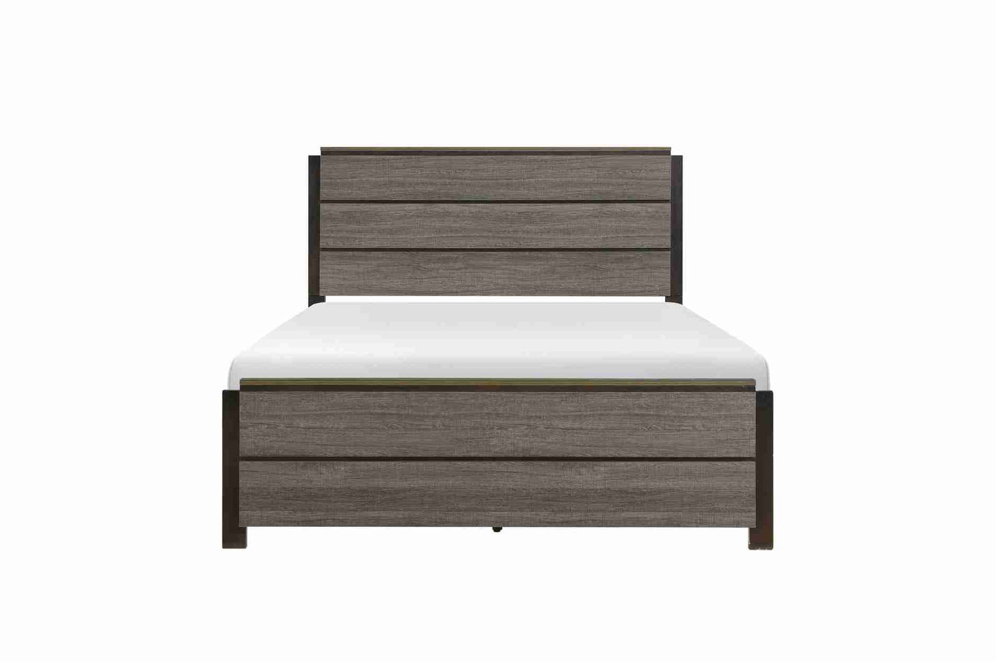 Contemporary Style Wooden Bedset