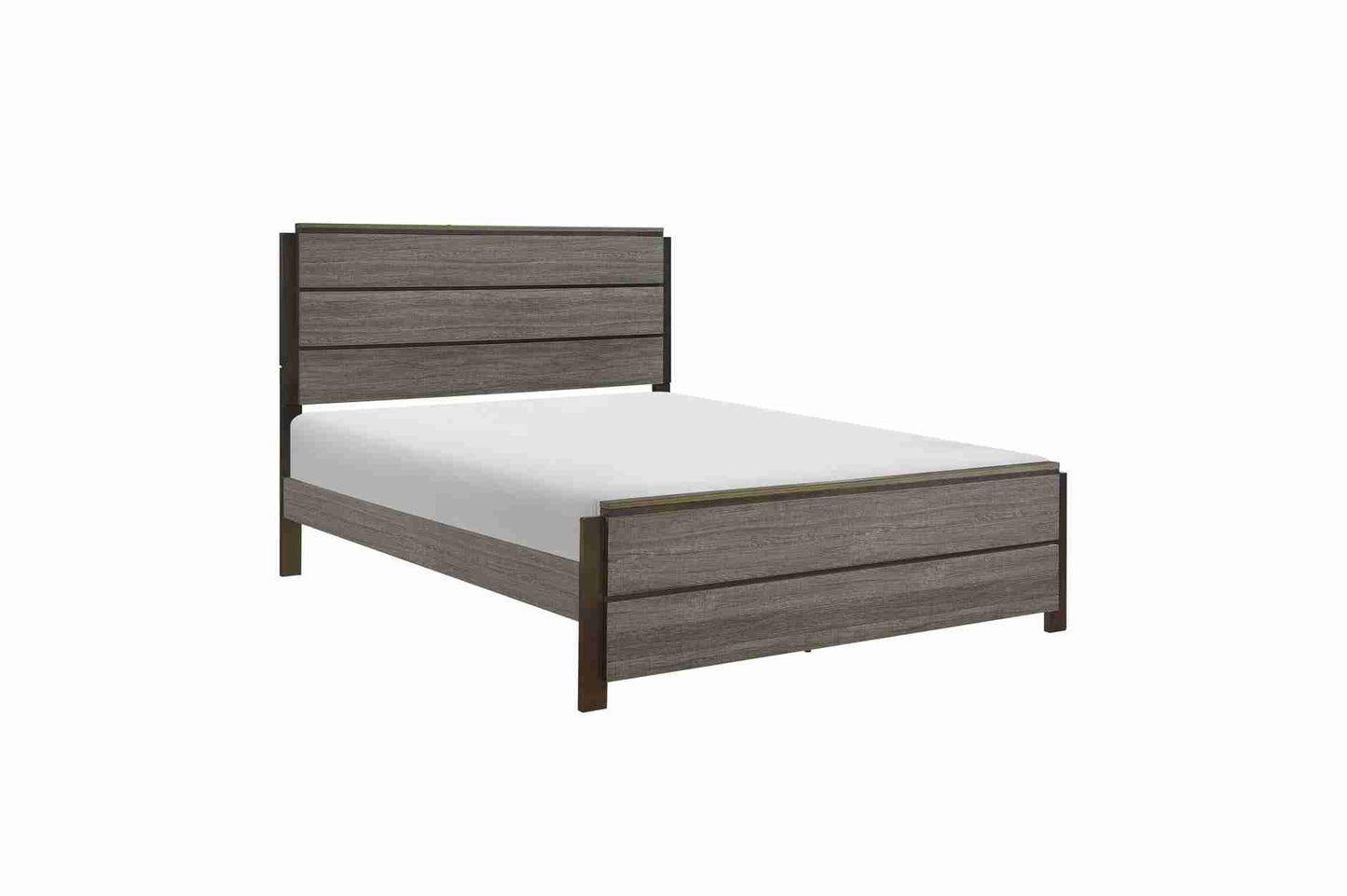 Contemporary Style Wooden Bedset