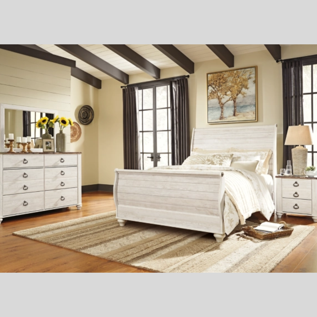 Willowton Wooden Bedroom Set