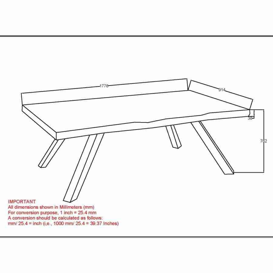 Viraj Rectangular Dining Table