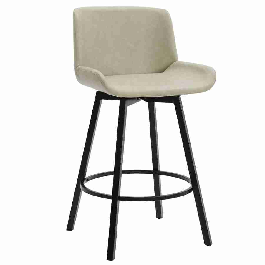 26 Inches Counter Stool in Leather