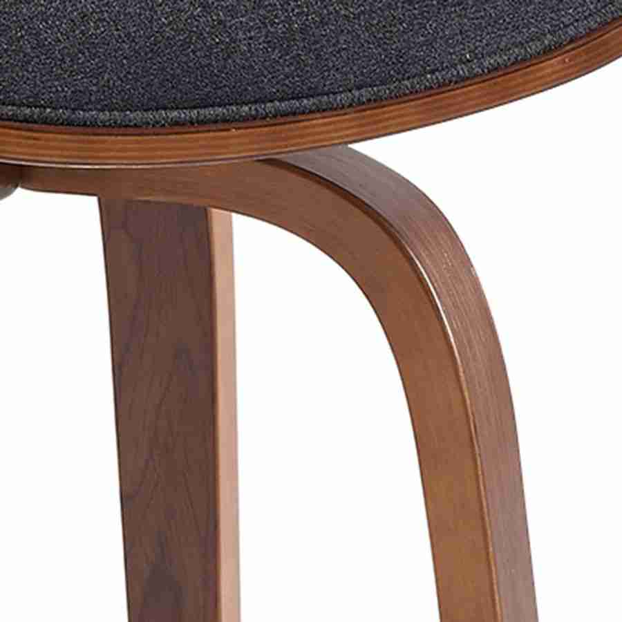 Wooden Counter Stool with Footrest