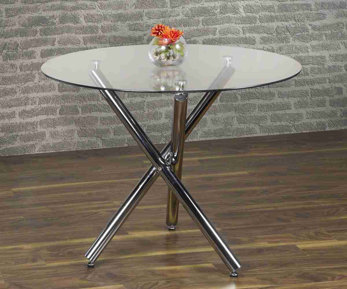 Round Glass Dining Set - Weston