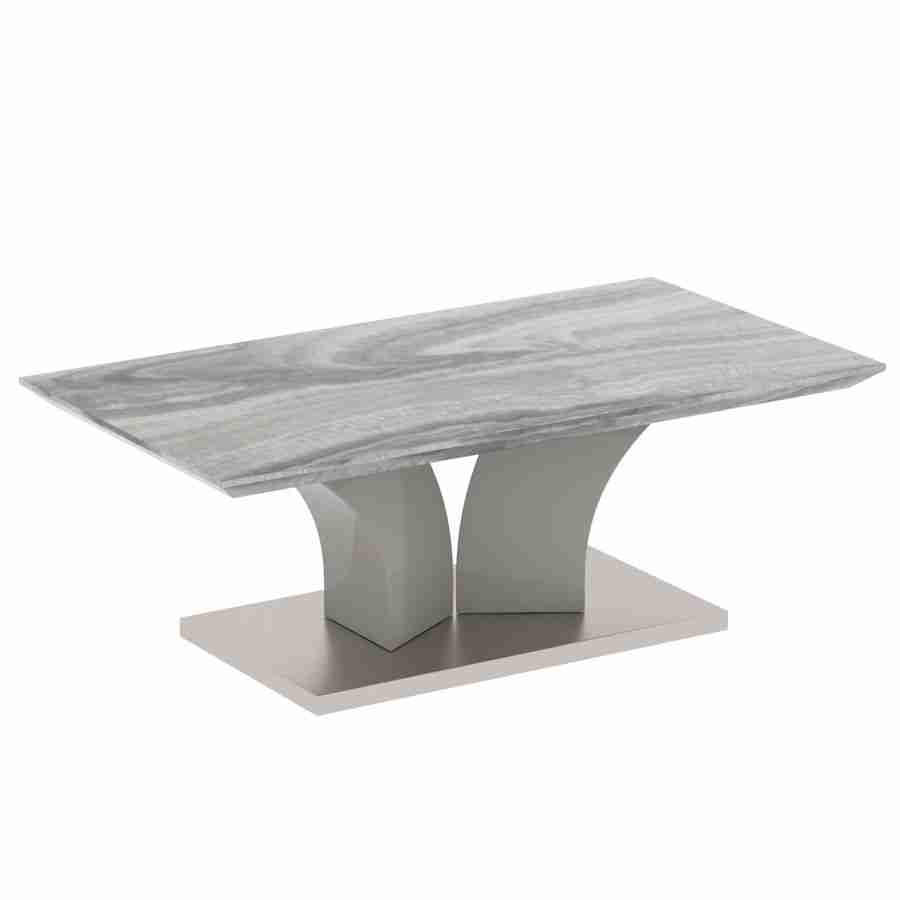 Grey Marble Look Coffee Table