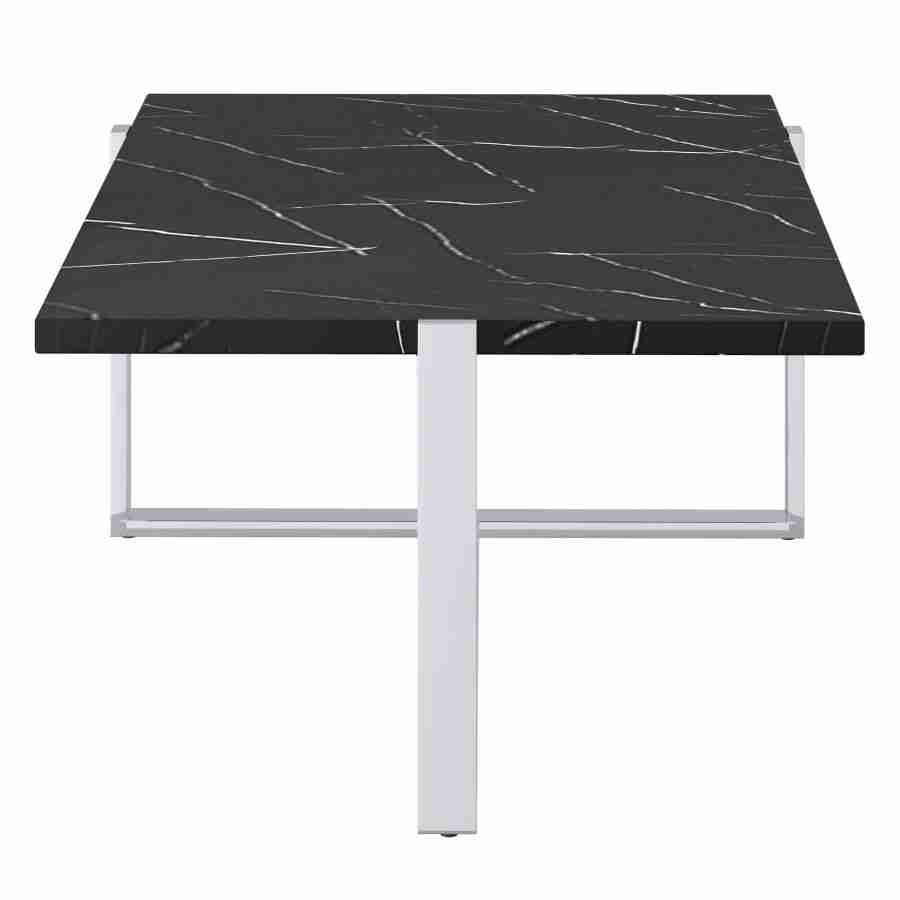 Marble Look Rectangular Center Table