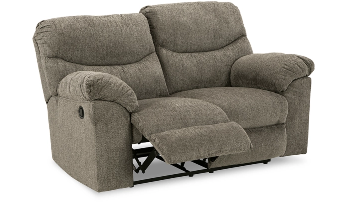 Manual Fabric Recliner Loveseat