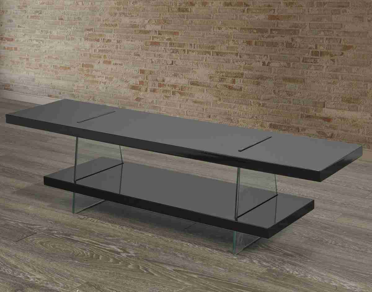 59 Inch TV Stand in Black