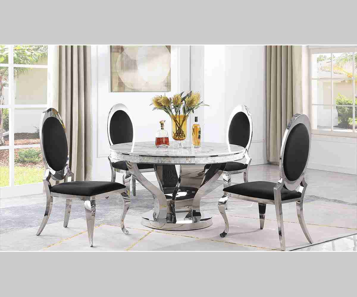 Round Marble Dining Table Only