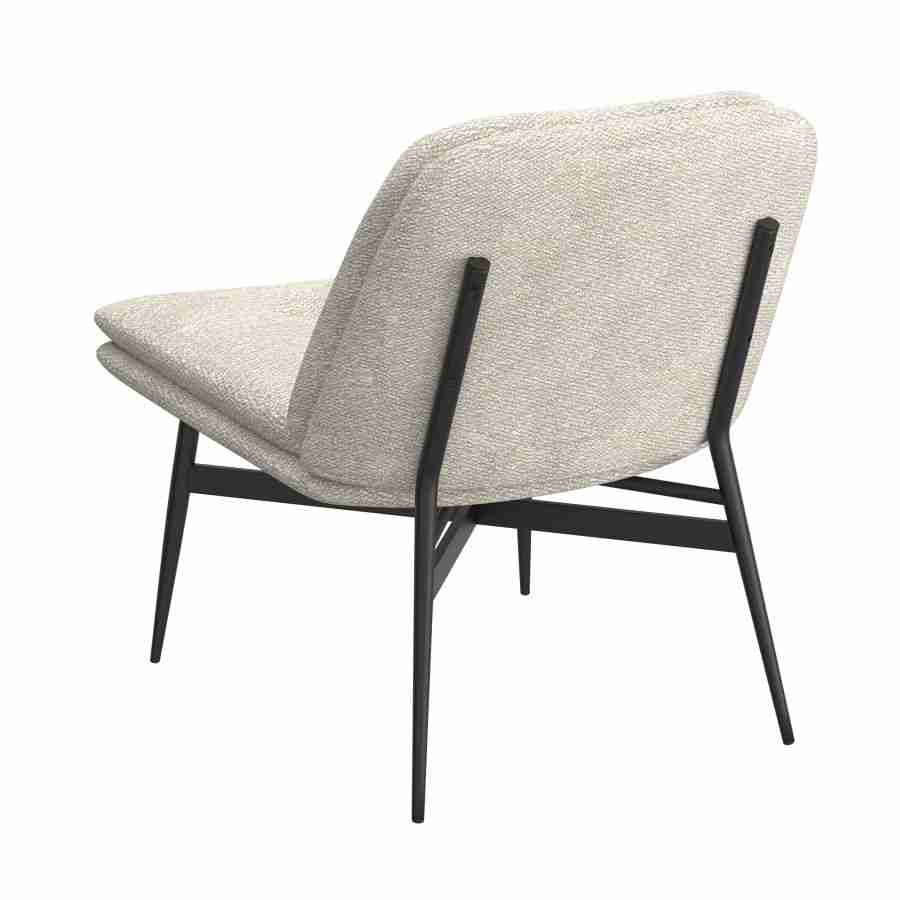 Accent Chair In Beige Fabric