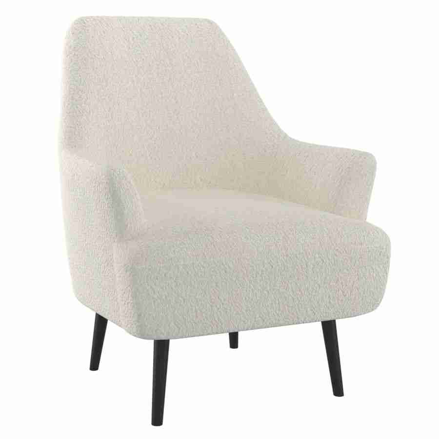 Comfortable Accent Chair in Soft Fabric