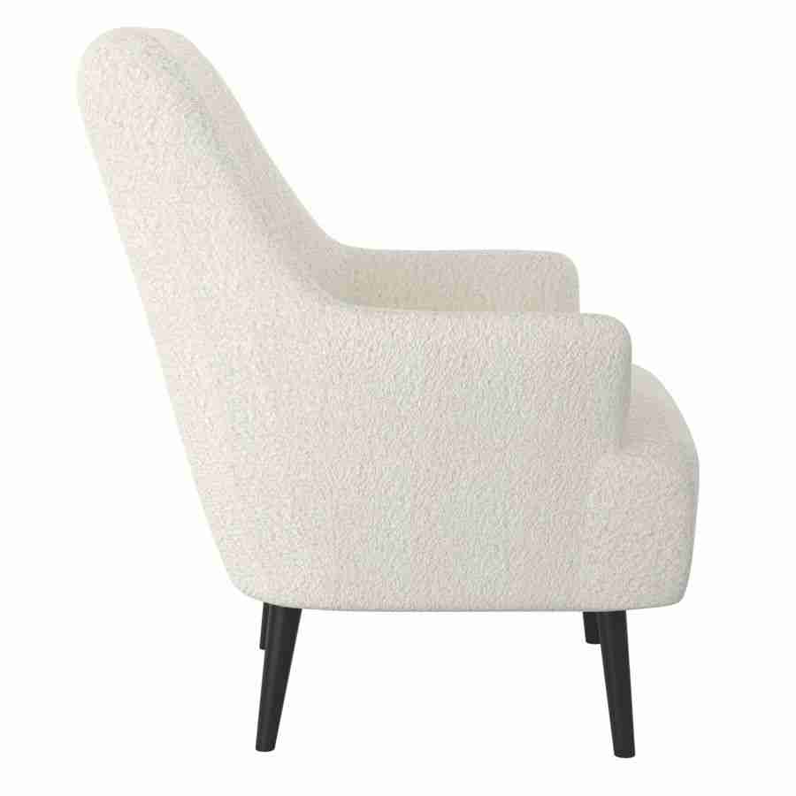 Comfortable Accent Chair in Soft Fabric