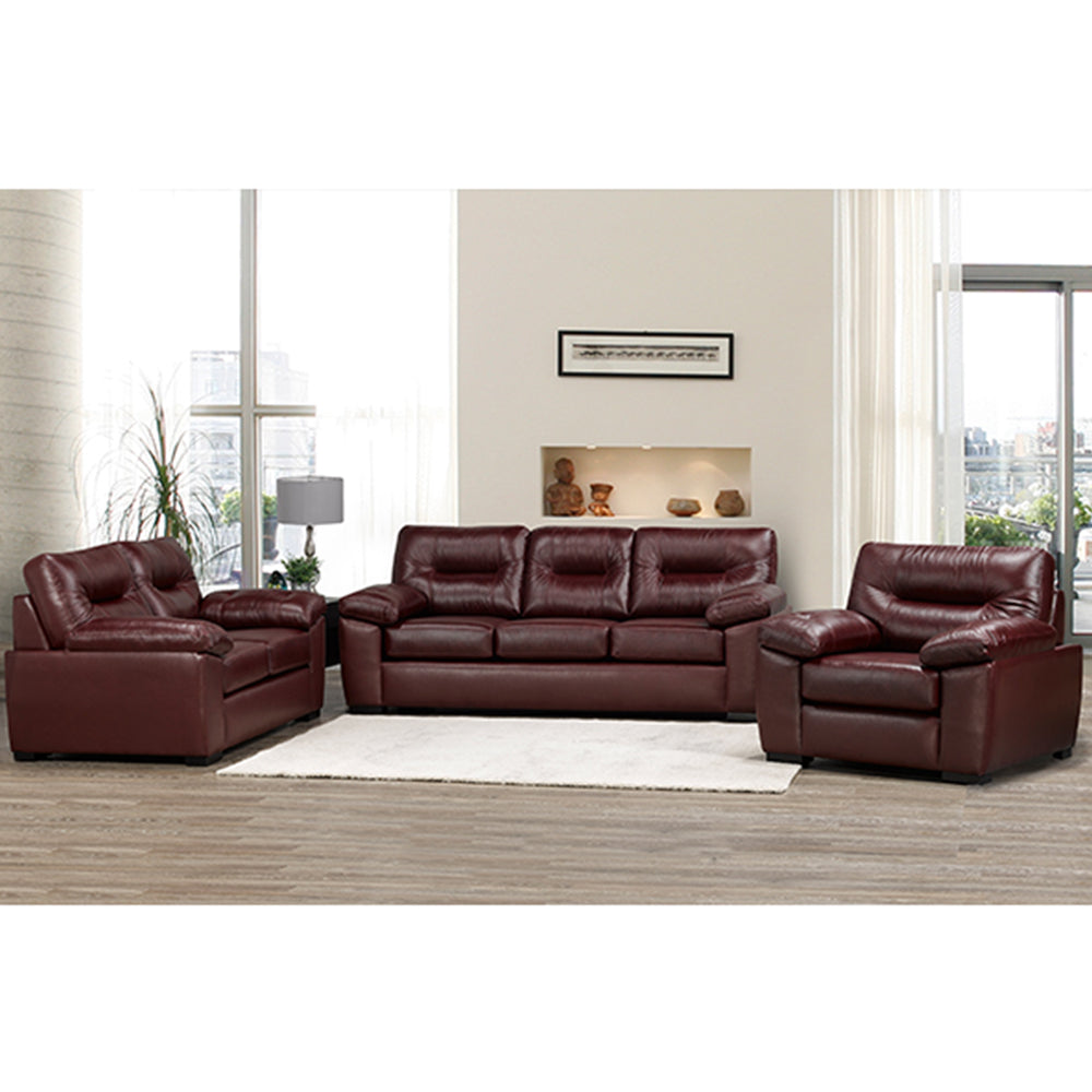 Good Quality Leather Sofa Set - Windsor