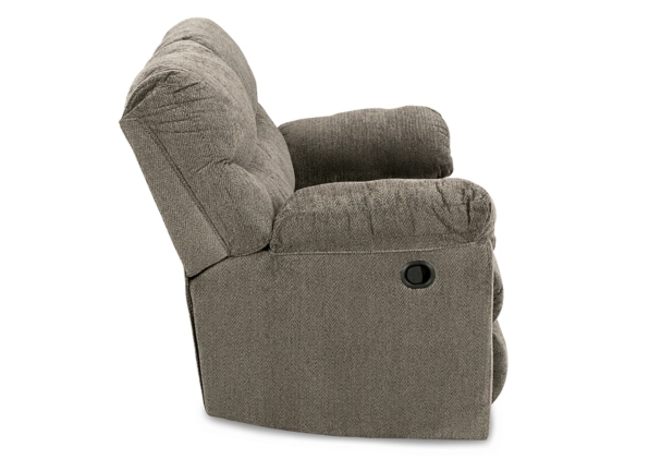 Manual Fabric Recliner Loveseat