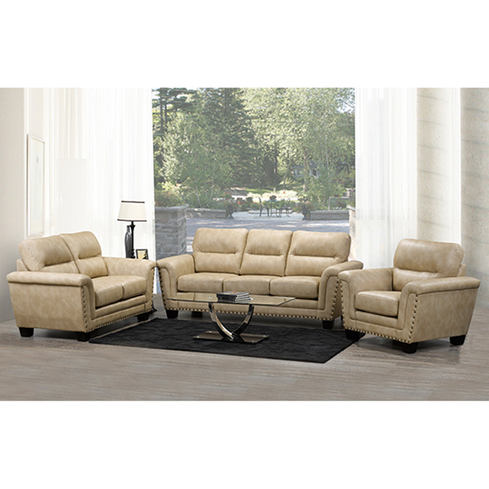 Gel Leather Sofa Set