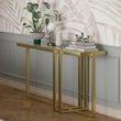 Console Table in Antique Finish