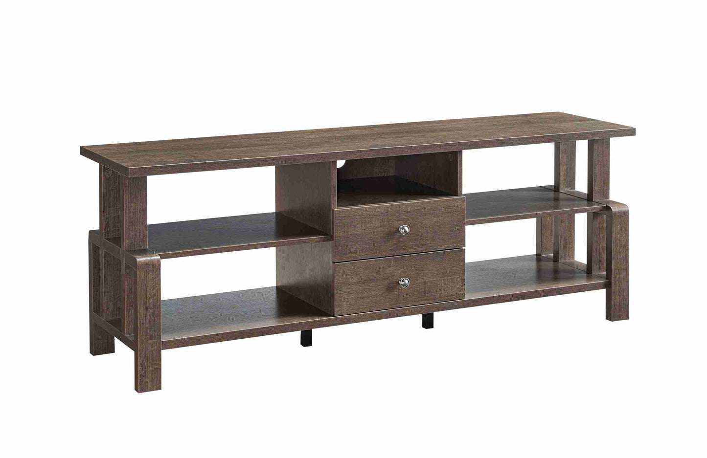 60 Inch TV Stand in Walnut Oak