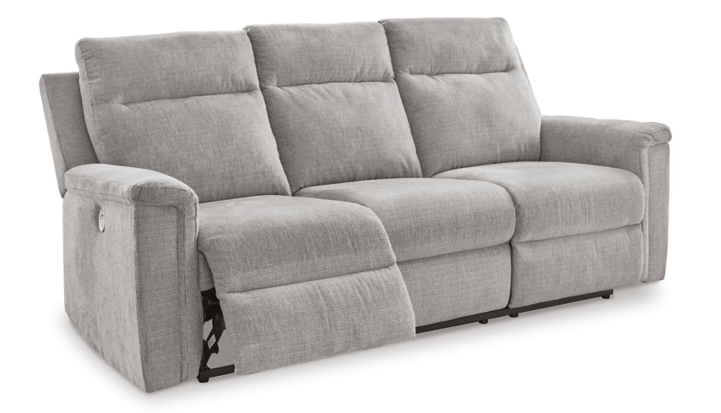 Barnsana Grey Power Reclining Sofa-Toronto