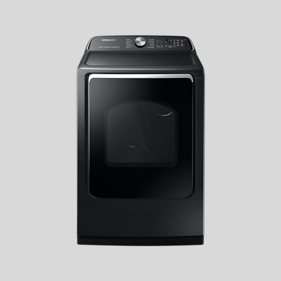 Samsung Black Electric Dryer DVE52B7650V (Floor Model)