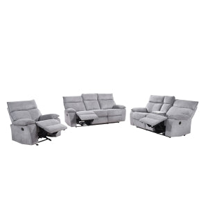 Upholstery 3 Pc Recliner Set