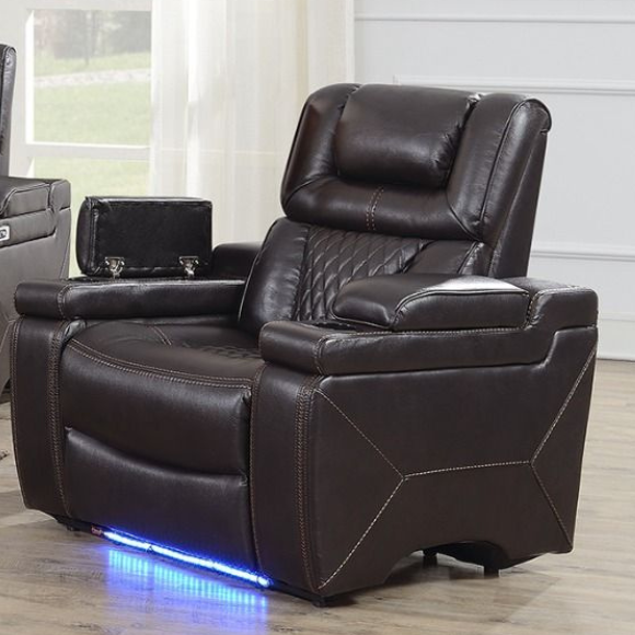 Power Recliner Chair in Black