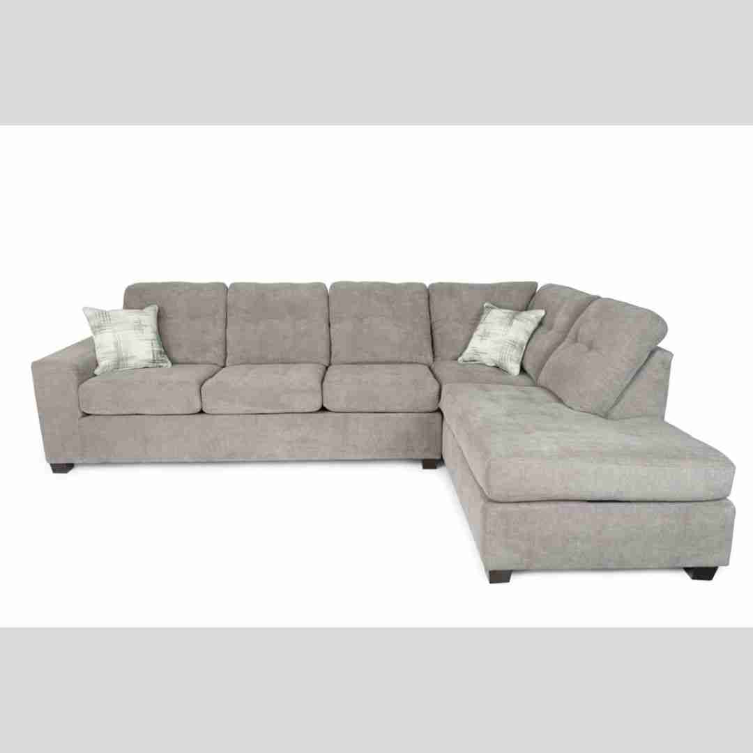 Grey Fabric Canadian Made Sectional