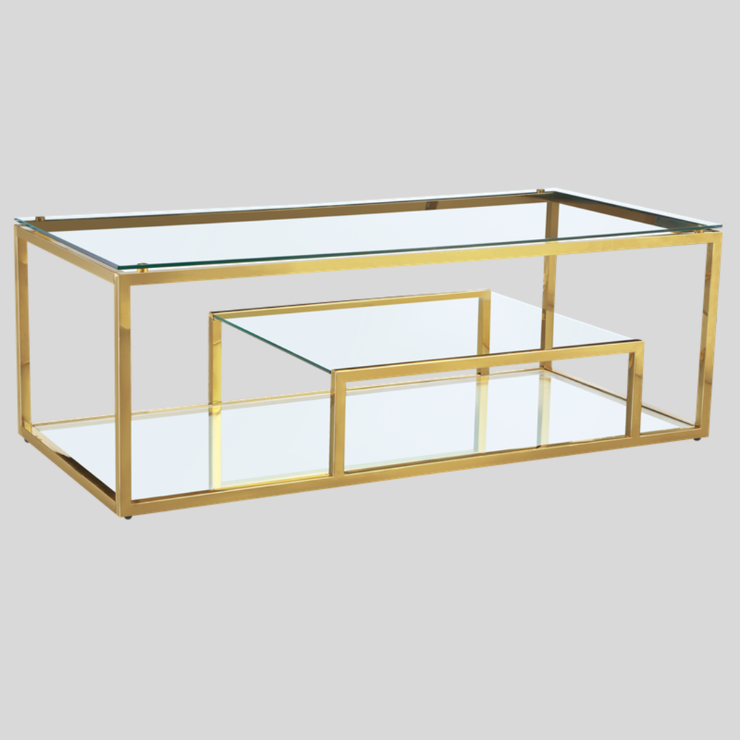 Glass Modern Coffee Table