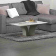 Grey Marble Look Coffee Table