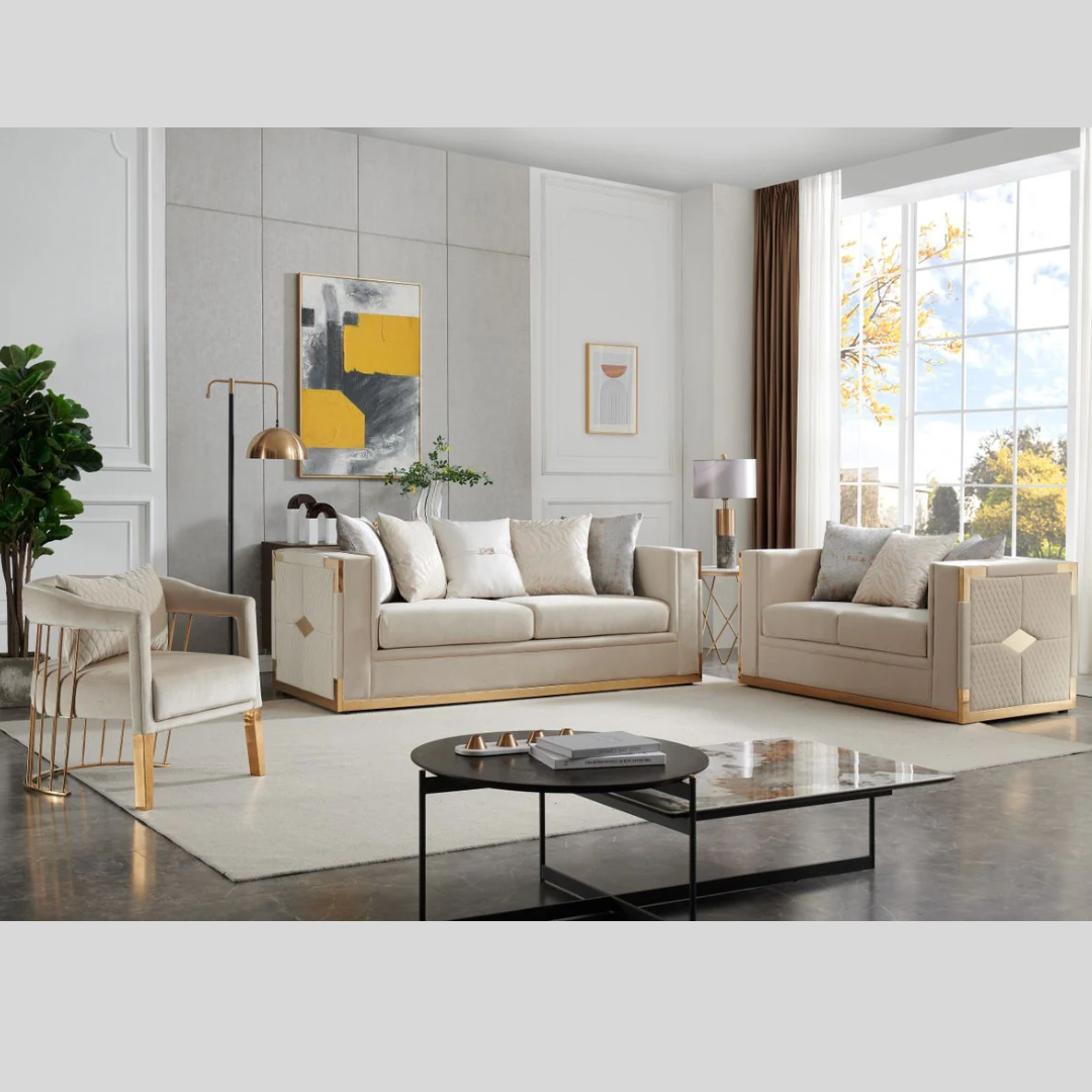 Luxurious Comfortable Sofa Set