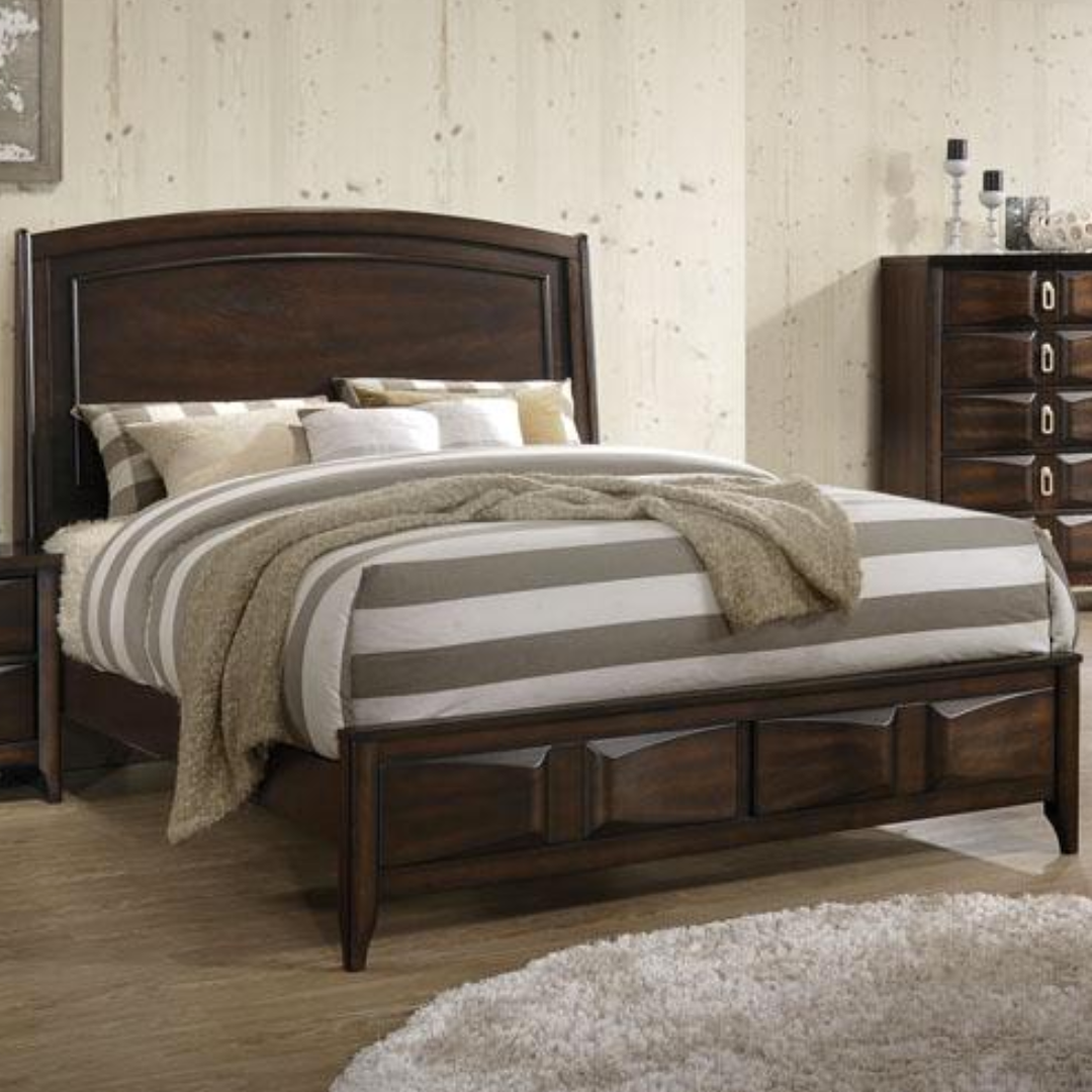 Wooden Bedroom Furniture in Queen Size - Oakley