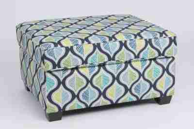 Printed Custom Made Ottoman