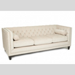 Beige Sofa With Barrel Back