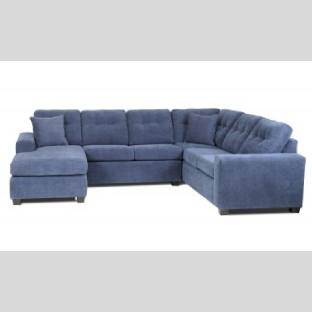 Big Sectional In Blue For living Room