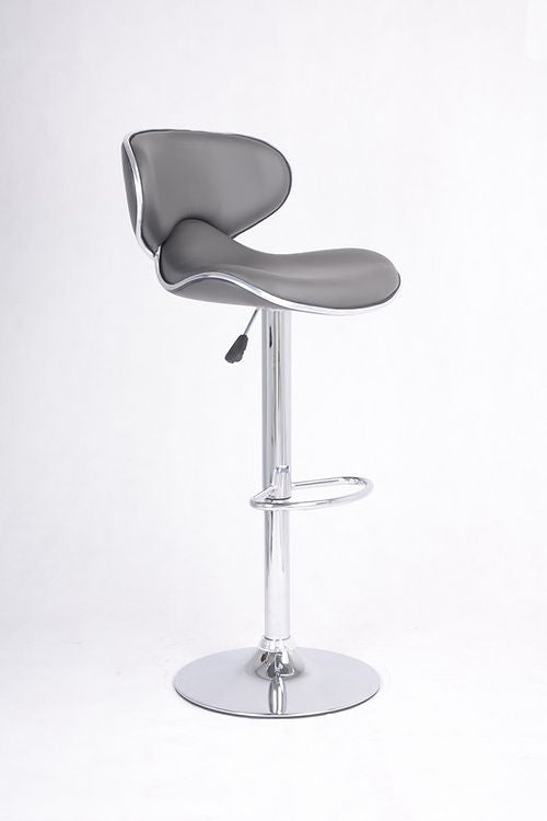 Bar Stool in Black and Grey Color