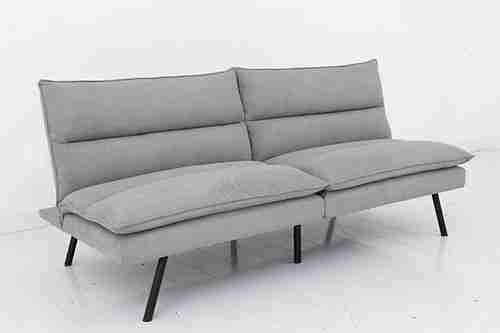 Split Grey Sofa Bed