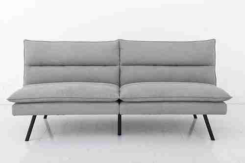 Split Grey Sofa Bed