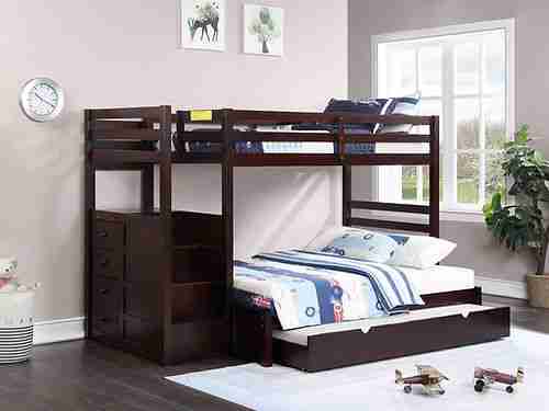 Espresso Finish Bunk Bed