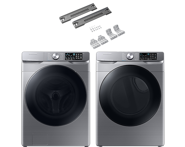 Stainless Steel Laundry Pair