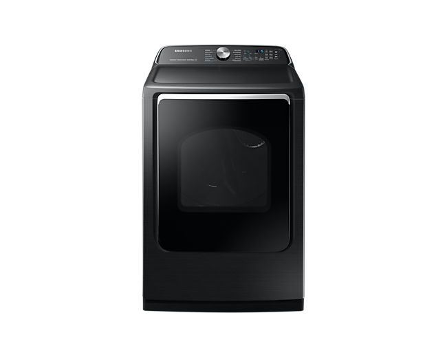 Samsung Black Electric Dryer DVE52B7650V (Floor Model)