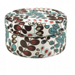 Canadian Made Printed Fabric Ottoman