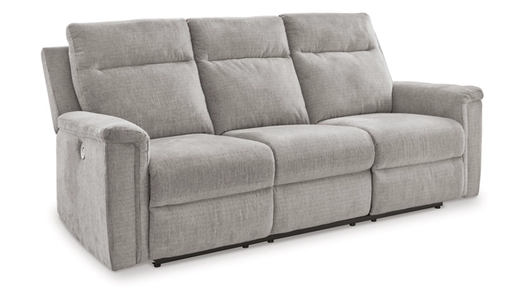 Barnsana Grey Power Reclining Sofa-Toronto