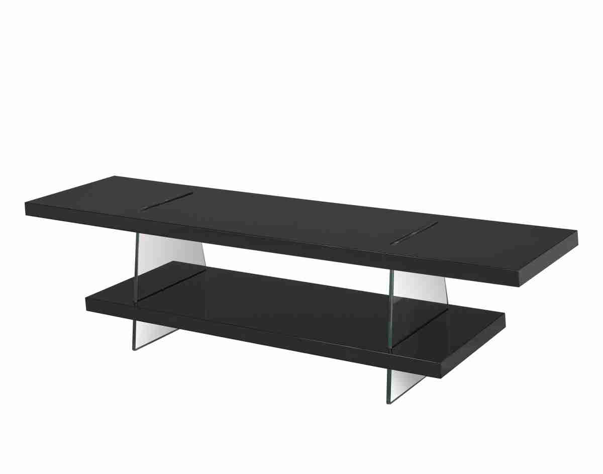 59 Inch TV Stand in Black