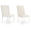 Designer Dining Chairs in Silver