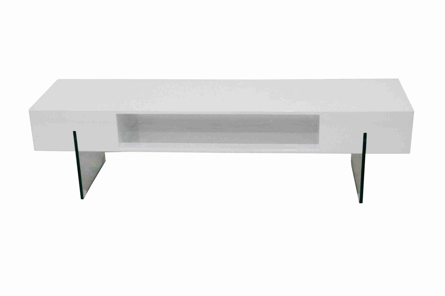 Glossy White TV Stand