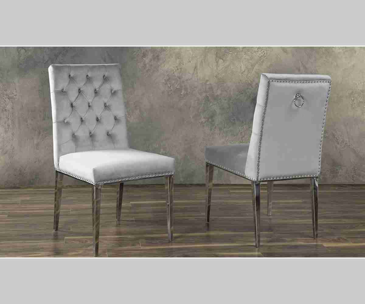 Tufted Velvet Dining Chairs