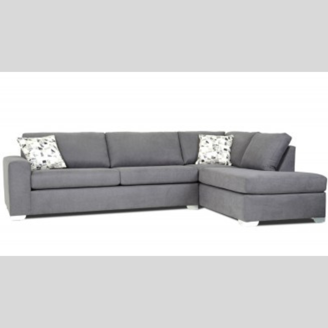 Grey Sectional Canadian Made