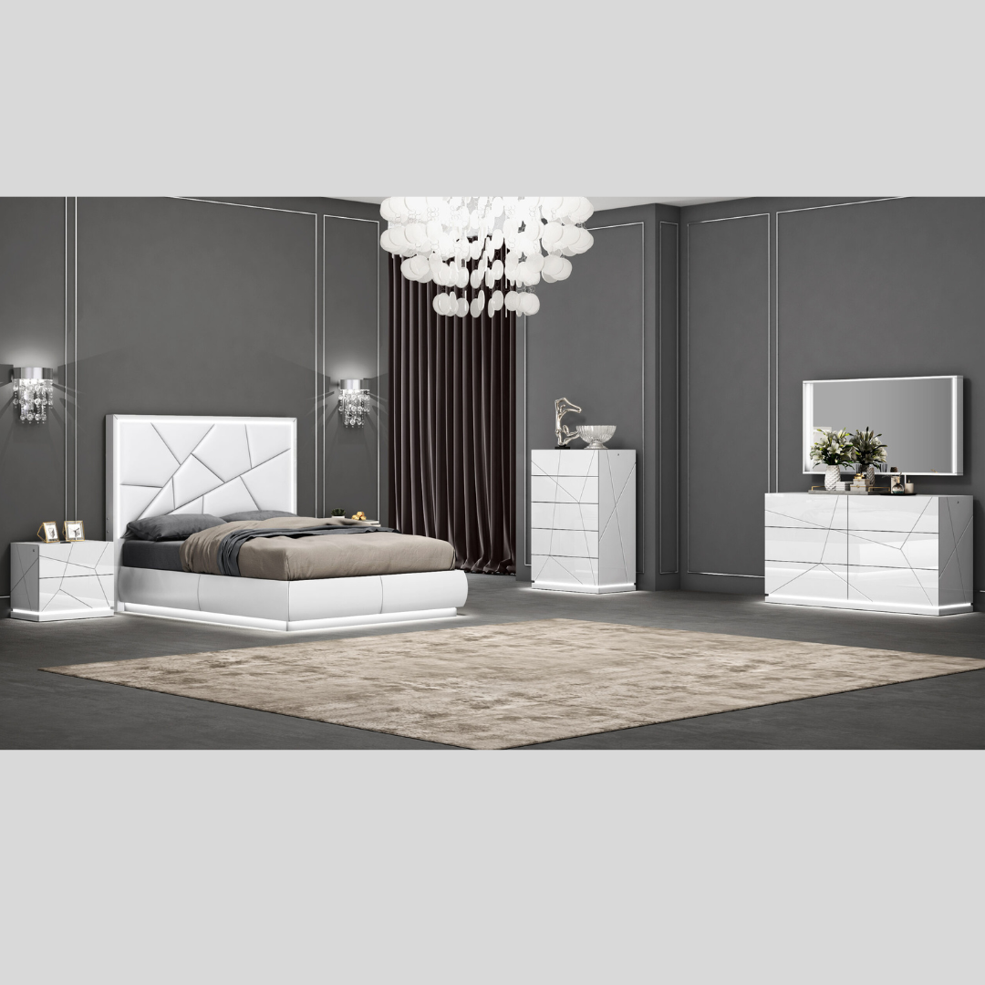 Elegant King Size Bedroom Set (Taylor)